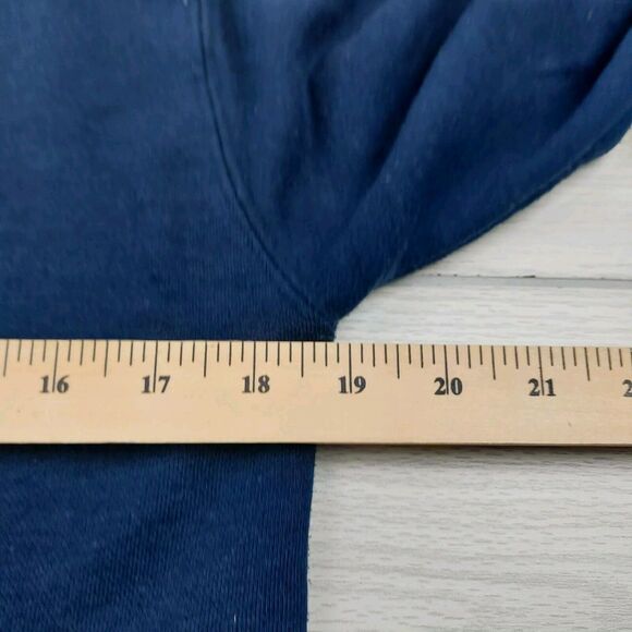 Adidas Georgia Tech Hoodie Blue Youth Large 14/16‎ Sweatshirt Pullover Athletic - Picture 7 of 8